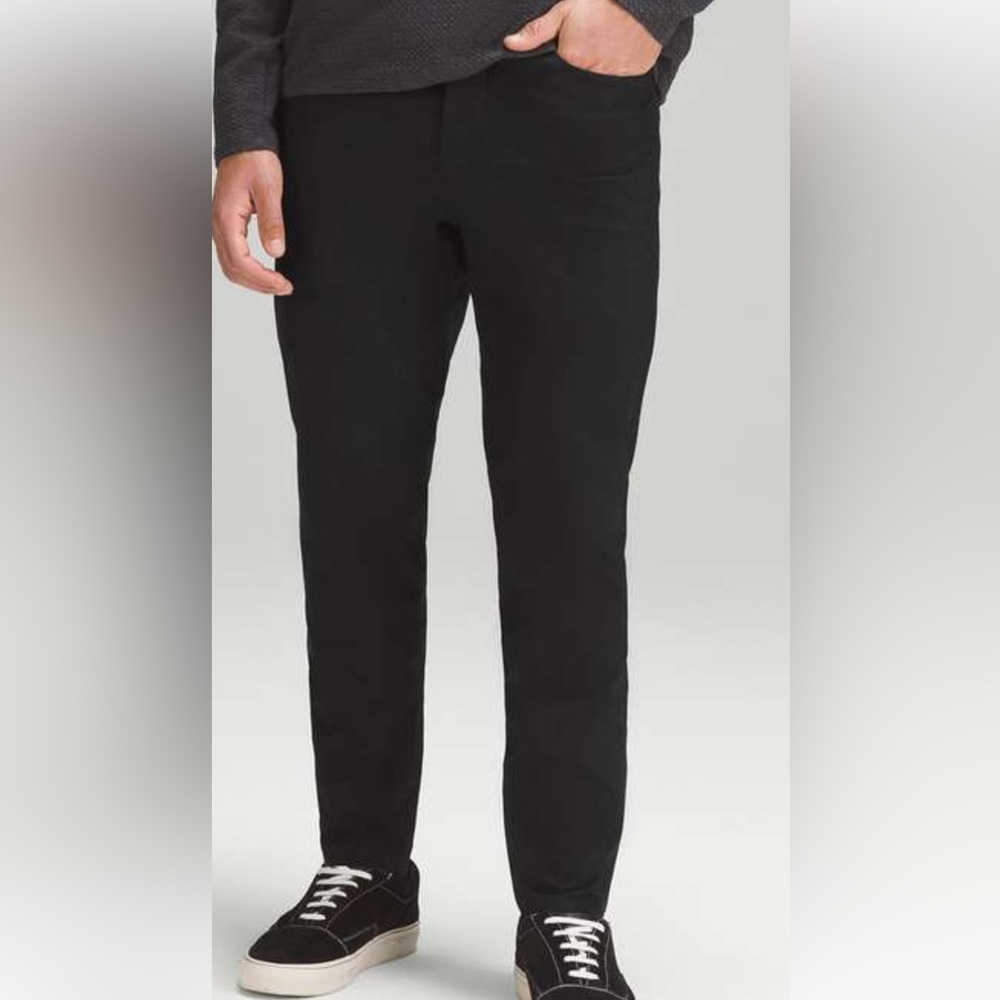 Lululemon ABC Bonded Twill Slim-Fit Pants, 38